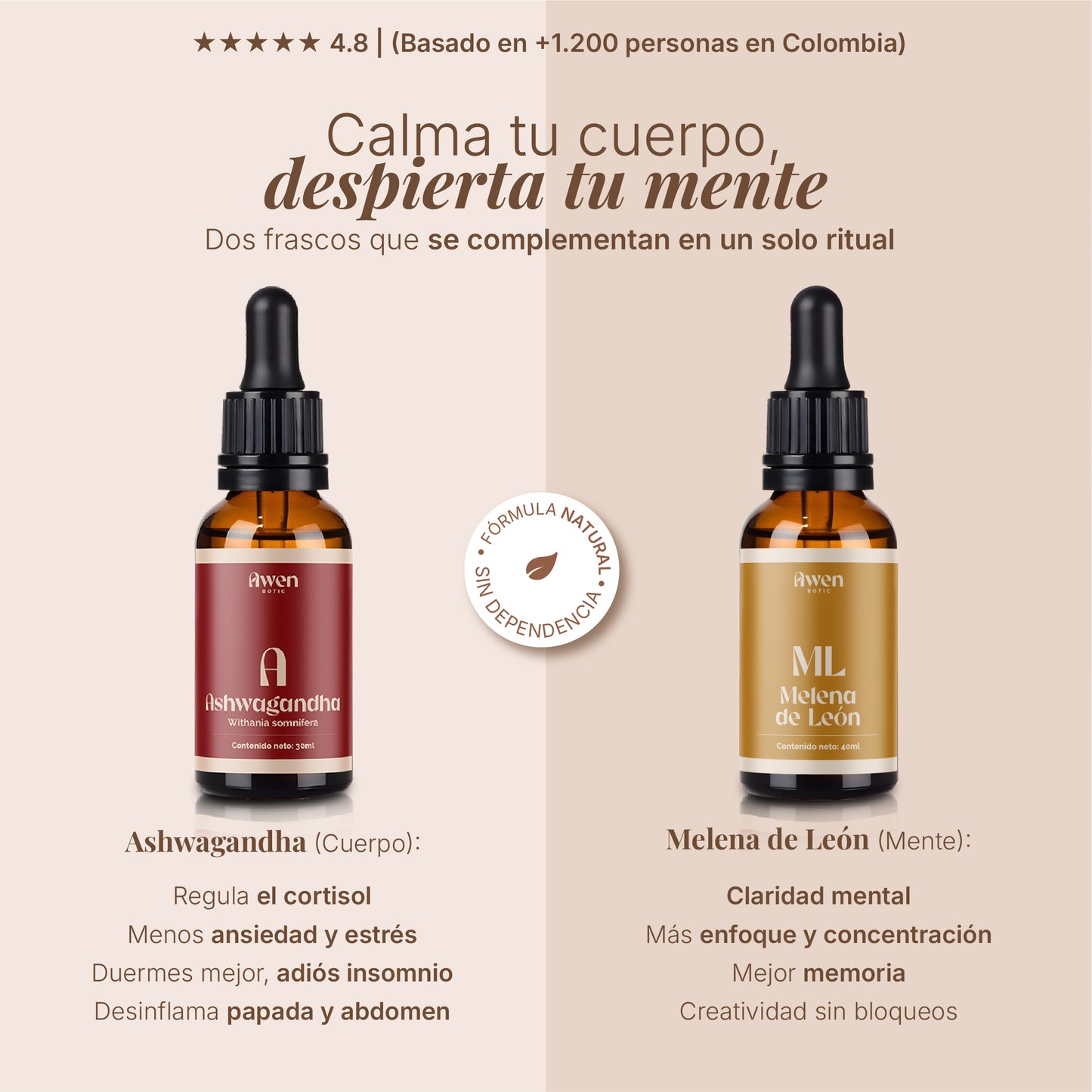 Pack Ashwagandha + Melena de León