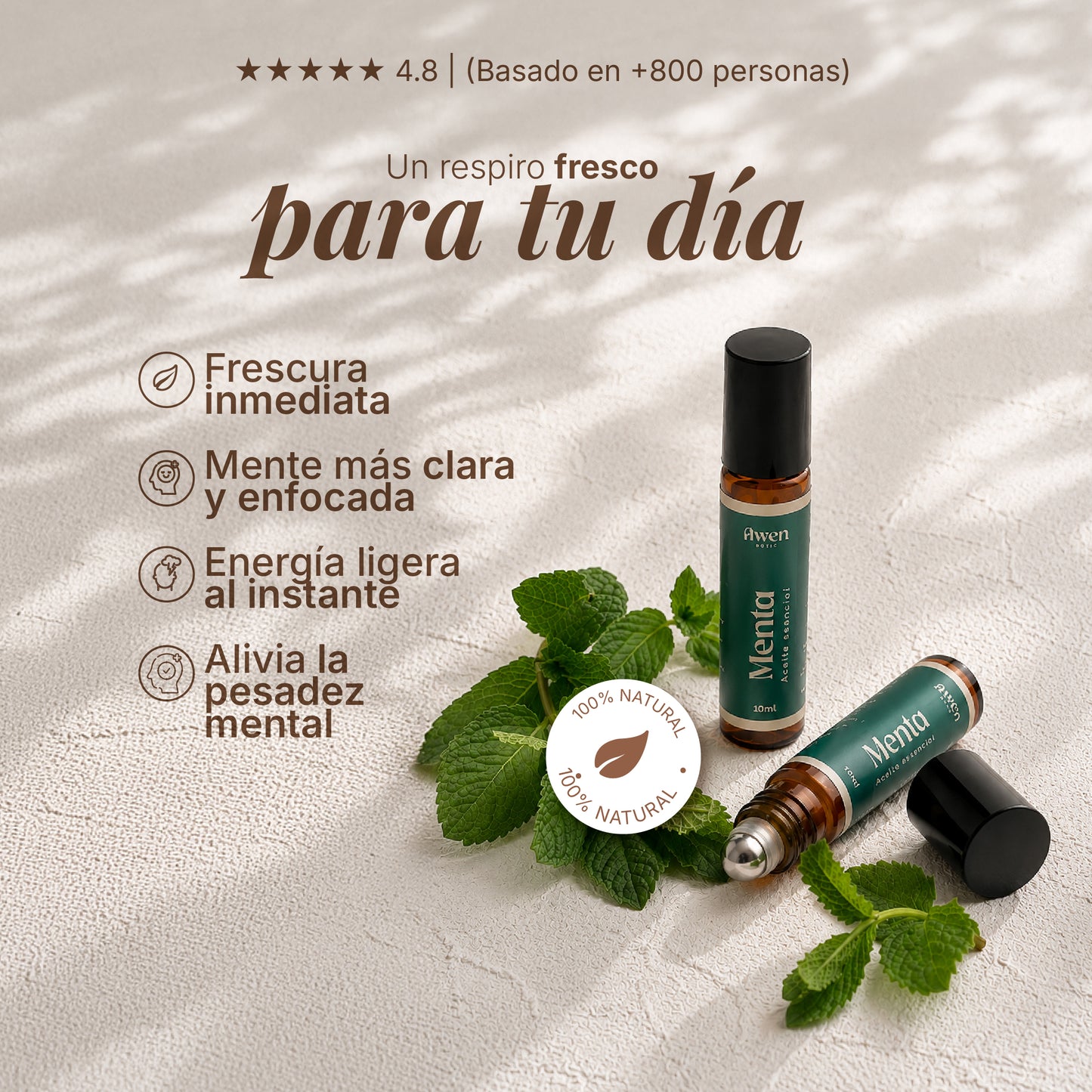 Menta - Esencia Natural 10ml
